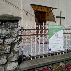 A Felsőszentmártoni templom tetőszerkezetének felújítása